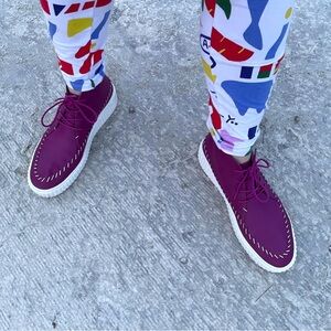 Charlotte Stone purple sneakers- size 10